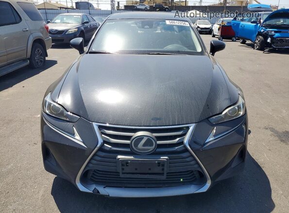 JTHBA1D20H5046433 2017 LEXUS IS Black Front view