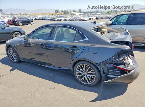 JTHBA1D20H5046433 2017 LEXUS IS Black Rear left