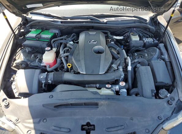 JTHBA1D20H5046433 2017 LEXUS IS Black Rear interior view