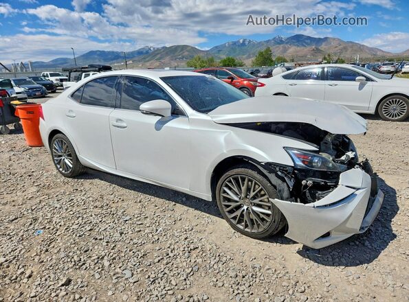 JTHBA1D20J5067076 2018 LEXUS IS White წინა მარჯვენა