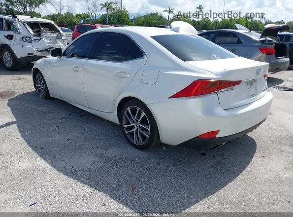 JTHBA1D20J5075114 2018 LEXUS IS 300 White Задня ліва чверть