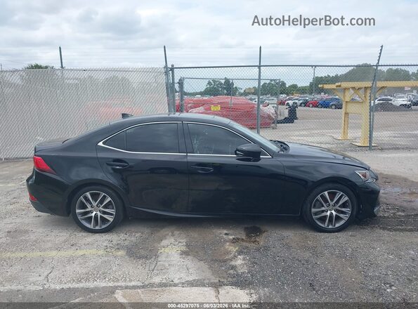 JTHBA1D20J5079518 2018 LEXUS IS 300 Black Սալոնի հետևի տեսք