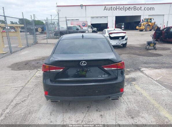 JTHBA1D20J5079518 2018 LEXUS IS 300 Black 