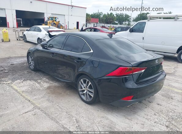 JTHBA1D20J5079518 2018 LEXUS IS 300 Black Հետևի ձախ