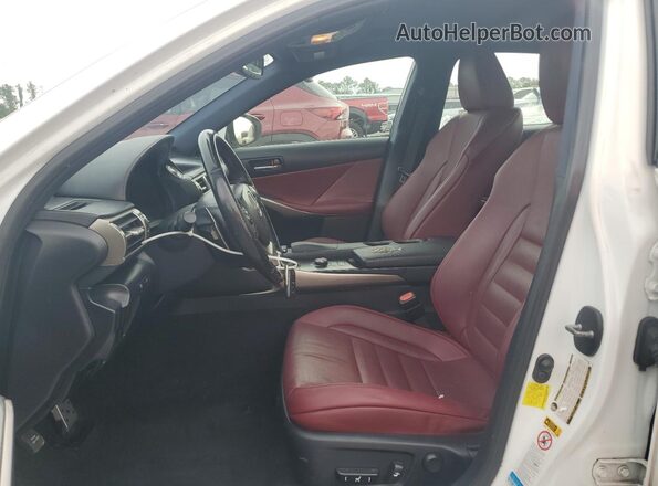 JTHBA1D21G5006182 2016 LEXUS IS White Front interior view