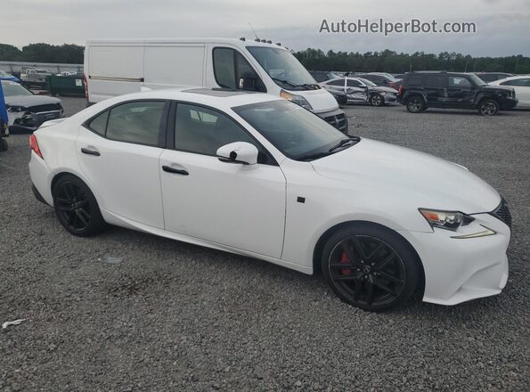JTHBA1D21G5006182 2016 LEXUS IS White Front right