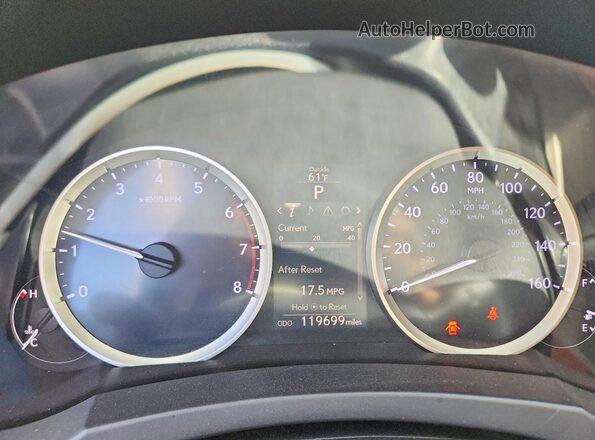 JTHBA1D21G5010393 2016 LEXUS IS Серый 