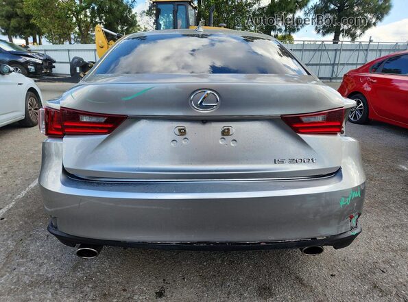 JTHBA1D21G5010393 2016 LEXUS IS Серый 