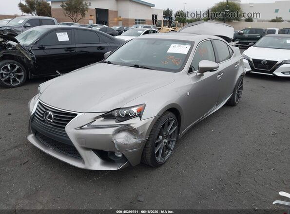 JTHBA1D21G5013665 2016 LEXUS IS 200T Beige Przód lewy