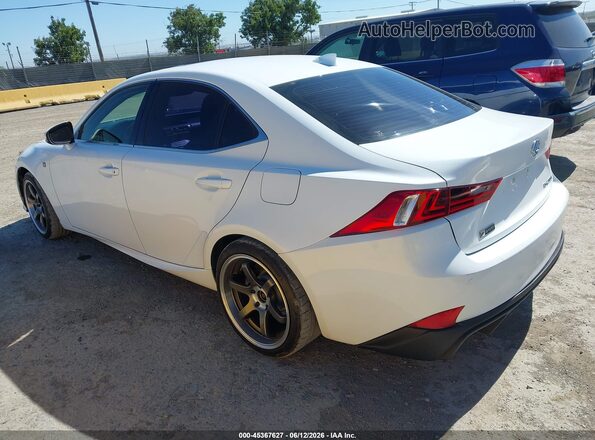 JTHBA1D21G5016288 2016 LEXUS IS 200T White Հետևի ձախ
