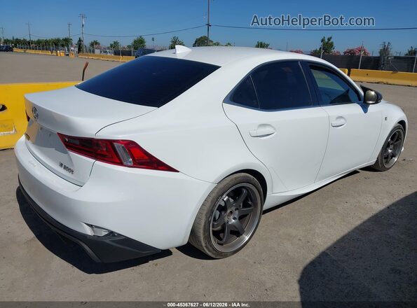 JTHBA1D21G5016288 2016 LEXUS IS 200T White Հետևի աջ