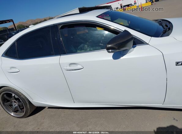 JTHBA1D21G5016288 2016 LEXUS IS 200T White Սալոնի հետևի տեսք