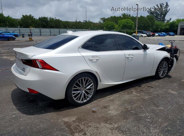 JTHBA1D21G5018980 2016 LEXUS IS White Rear right