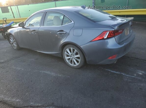 JTHBA1D21G5020180 2016 LEXUS IS Gray Հետևի ձախ