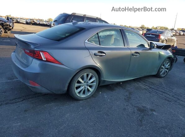 JTHBA1D21G5020180 2016 LEXUS IS Gray Հետևի աջ