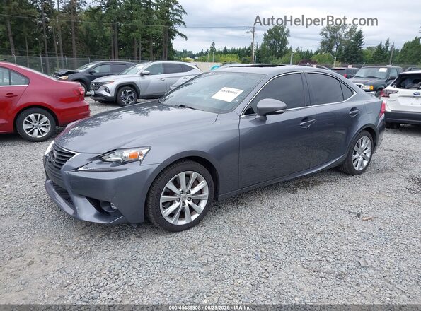 JTHBA1D21G5023497 2016 LEXUS IS 200T Gray Przód lewy