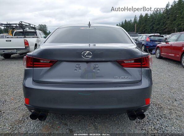 JTHBA1D21G5023497 2016 LEXUS IS 200T Gray 