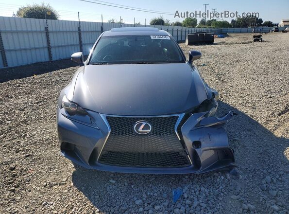 JTHBA1D21G5024925 2016 LEXUS IS Gray Widok z przodu
