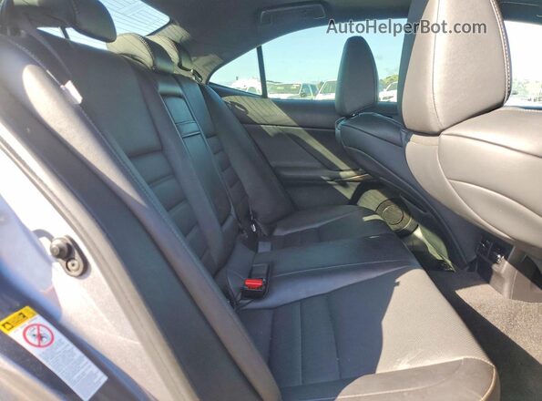 JTHBA1D21G5024925 2016 LEXUS IS Gray Widok tylnych siedzeń
