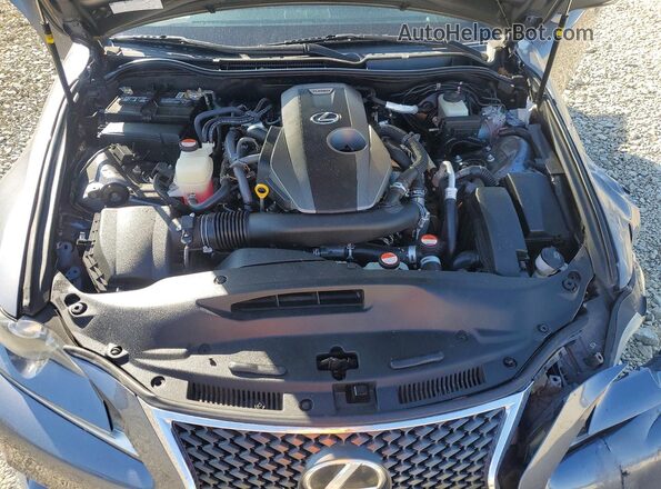 JTHBA1D21G5024925 2016 LEXUS IS Gray Widok wnętrza z tyłu