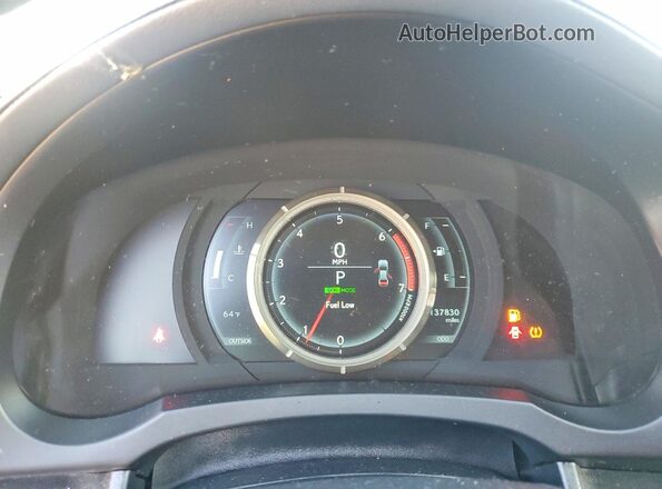 JTHBA1D21G5024925 2016 LEXUS IS Gray Widok zestawu wskaźników