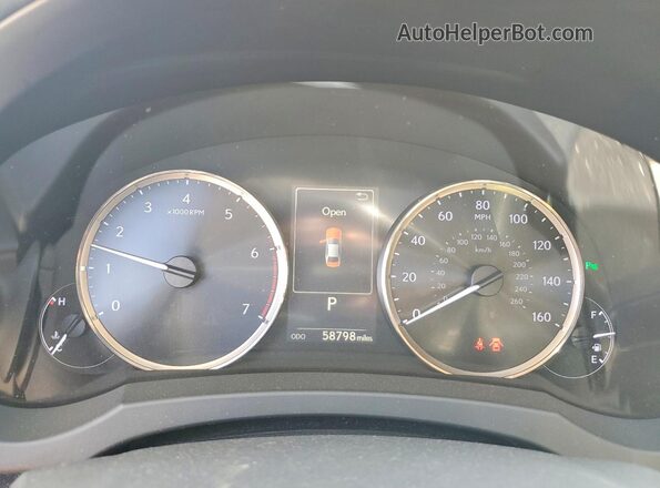 JTHBA1D21J5075493 2018 LEXUS IS Угольный Вид щитка приборов