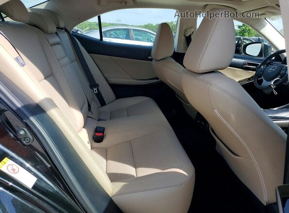 JTHBA1D21J5075493 2018 LEXUS IS Угольный Вид задних сидений