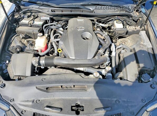 JTHBA1D21J5075493 2018 LEXUS IS Угольный Вид задней части салона