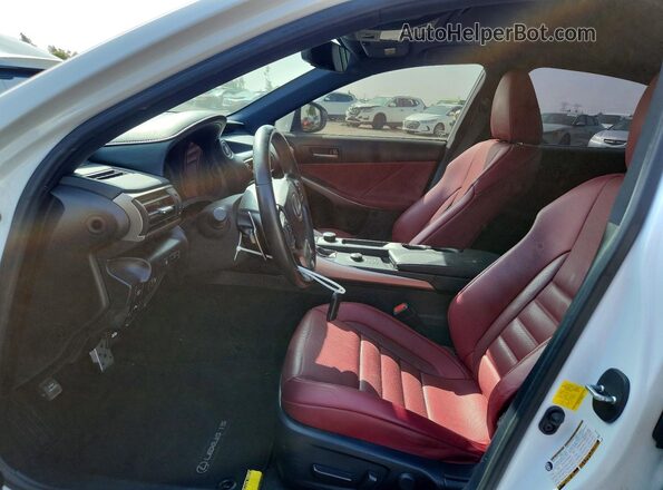 JTHBA1D21K5092473 2019 LEXUS IS Белый Вид салона спереди