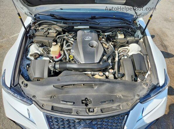 JTHBA1D21K5092473 2019 LEXUS IS Белый Вид задней части салона