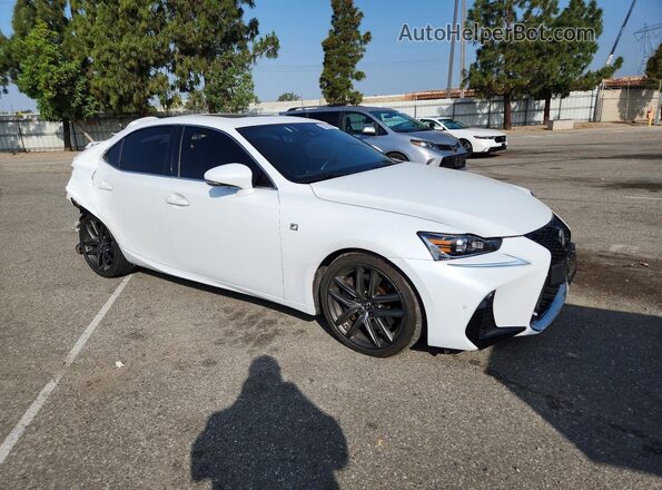 JTHBA1D21K5092473 2019 LEXUS IS Белый Передняя правая четверть