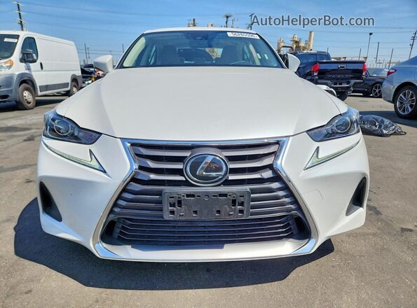 JTHBA1D21K5093350 2019 LEXUS IS White Դիմացի տեսք