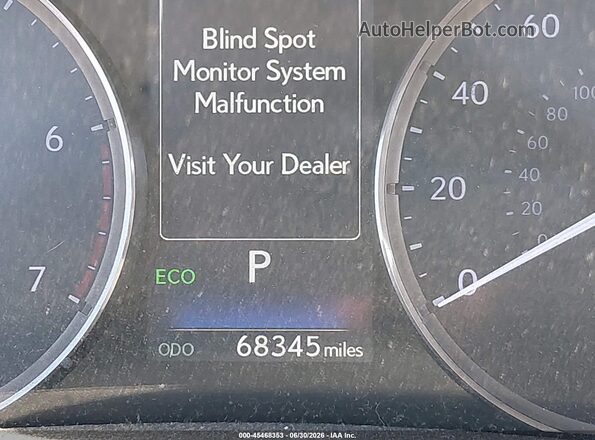 JTHBA1D21K5096006 2019 LEXUS IS 300 White Вид задніх сидінь