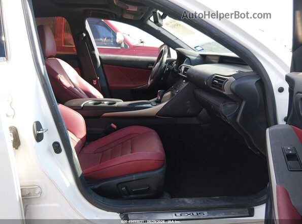 JTHBA1D21K5098449 2019 LEXUS IS 300 White წინა სალონის ხედი