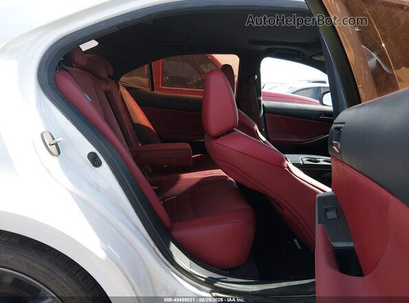 JTHBA1D21K5098449 2019 LEXUS IS 300 White VIN კოდის სტიკერის ხედი