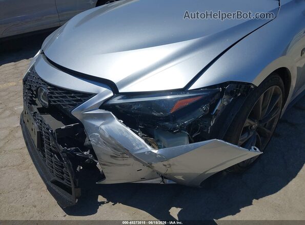 JTHBA1D21R5131279 2024 LEXUS IS 300 Gray Widok z przodu
