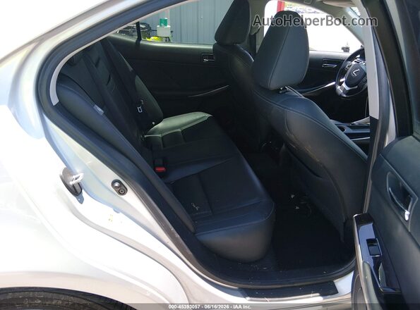 JTHBA1D22G5017692 2016 LEXUS IS 200T Silver Widok naklejki z numerem VIN