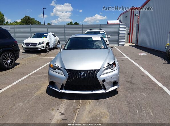 JTHBA1D22G5017692 2016 LEXUS IS 200T Silver Widok zestawu wskaźników