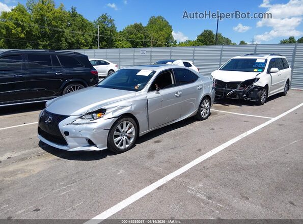 JTHBA1D22G5017692 2016 LEXUS IS 200T Silver Przód lewy