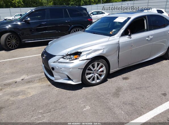 JTHBA1D22G5017692 2016 LEXUS IS 200T Silver Widok z przodu