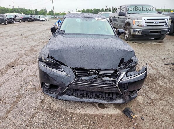 JTHBA1D22G5020396 2016 LEXUS IS Black Widok z przodu