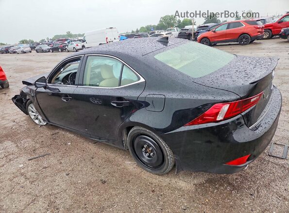JTHBA1D22G5020396 2016 LEXUS IS Black Tył lewy