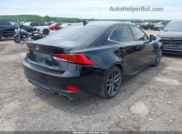 JTHBA1D22J5065457 2018 LEXUS IS 300 Black Հետևի աջ