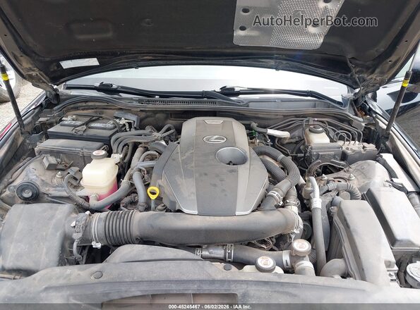 JTHBA1D22J5065457 2018 LEXUS IS 300 Black Հետևի տեսք