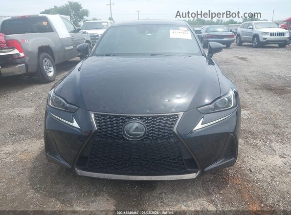 JTHBA1D22J5065457 2018 LEXUS IS 300 Black Սարքավորումների վահանակի տեսք