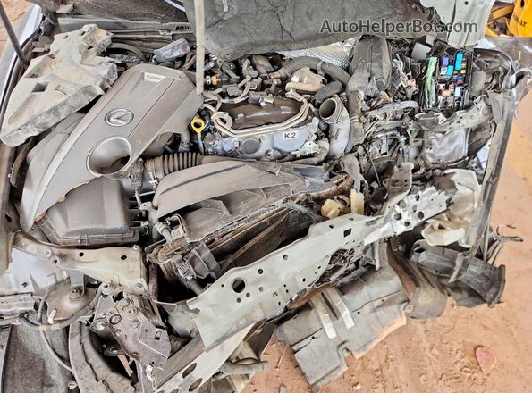 JTHBA1D22J5065944 2018 LEXUS IS Gray უკანა სალონის ხედი
