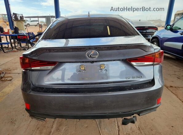 JTHBA1D22J5065944 2018 LEXUS IS Gray უკანა ხედი
