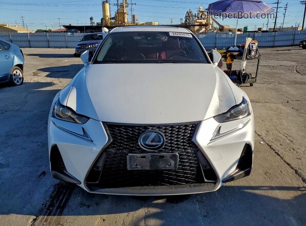 JTHBA1D22K5090165 2019 LEXUS IS White Front view