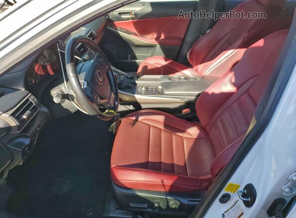 JTHBA1D22K5090165 2019 LEXUS IS White Front interior view