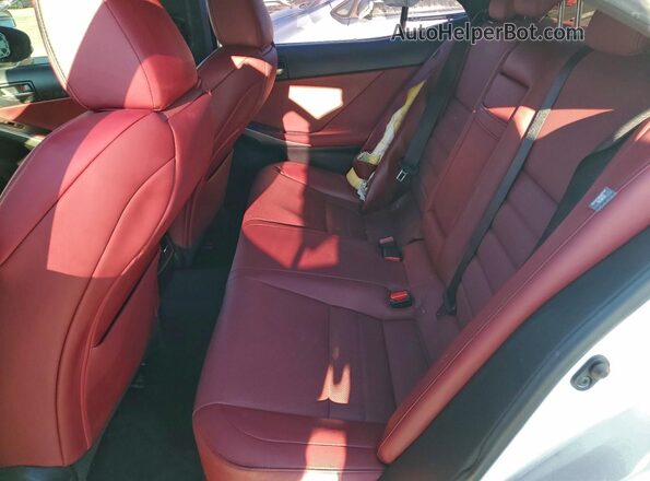 JTHBA1D22K5090165 2019 LEXUS IS White Rear seats view